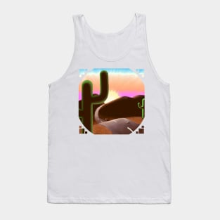 Desert Highway Mystery Shoe Tank Top